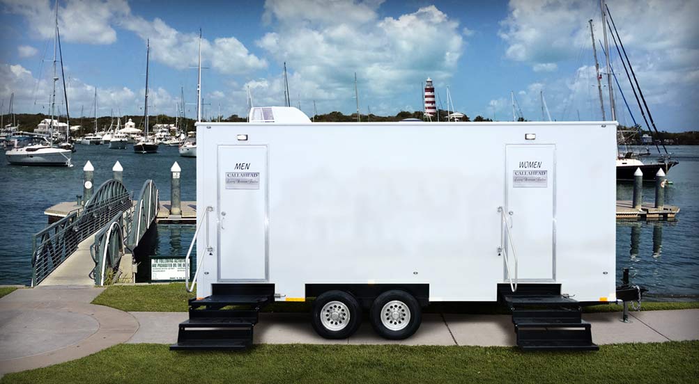The Moorings Luxury Restroom Trailer By The Water