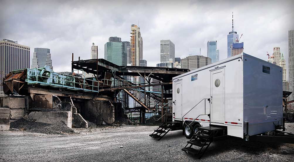 The Rover Restroom Trailer Rental Perfect For Any Job Site