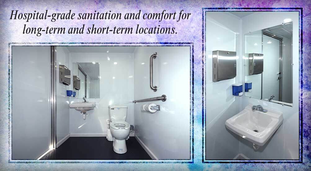 The Sovereign ADA Restroom Trailer Has Hospital Grade Sanitation