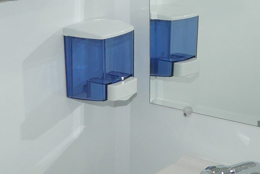 WALL MOUNTED SOAP DISPENSER