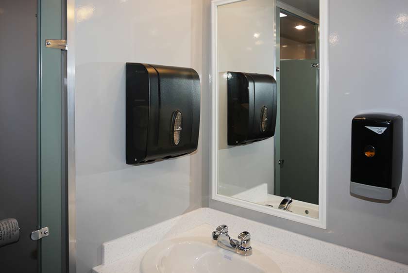 PAPER TOWEL DISPENSERS AND ANTIBACTERIAL SOAP DISPENSERS
