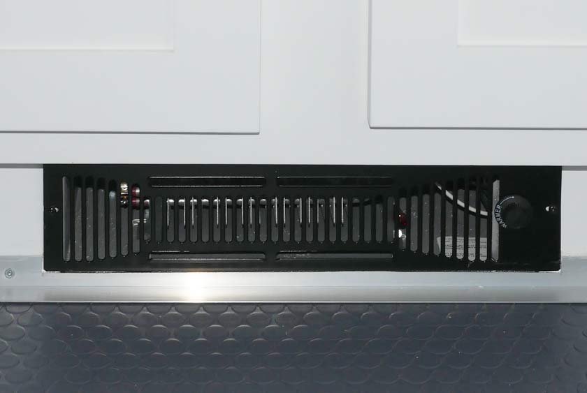 TOE KICK HEATERS PROVIDE AMPLE WARMTH IN WINTER MONTHS