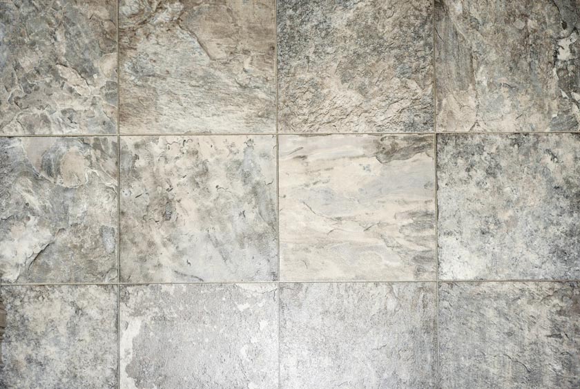 FAUX MARBLE TILE EXUDES ELEGANCE