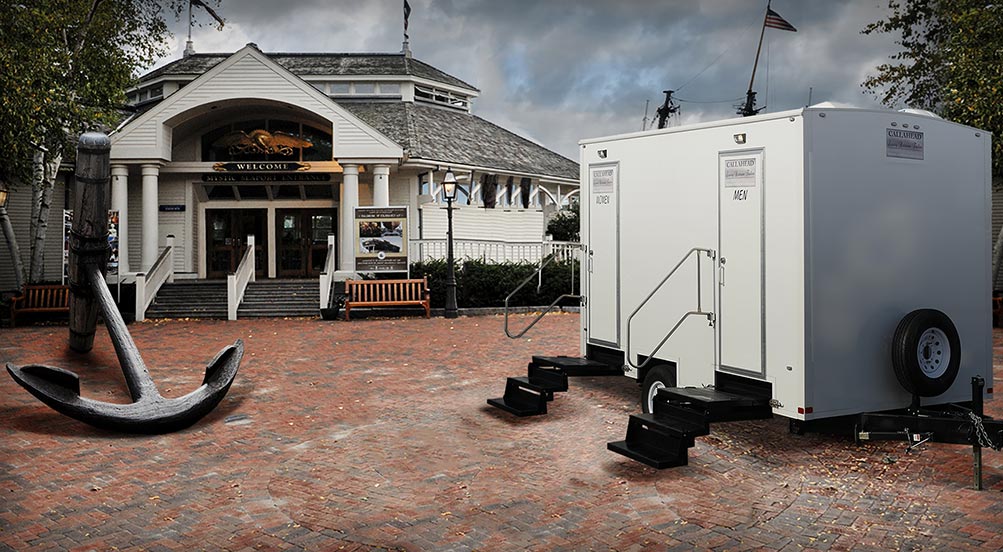 The Driftwood Restroom Trailer Near Restaurants
