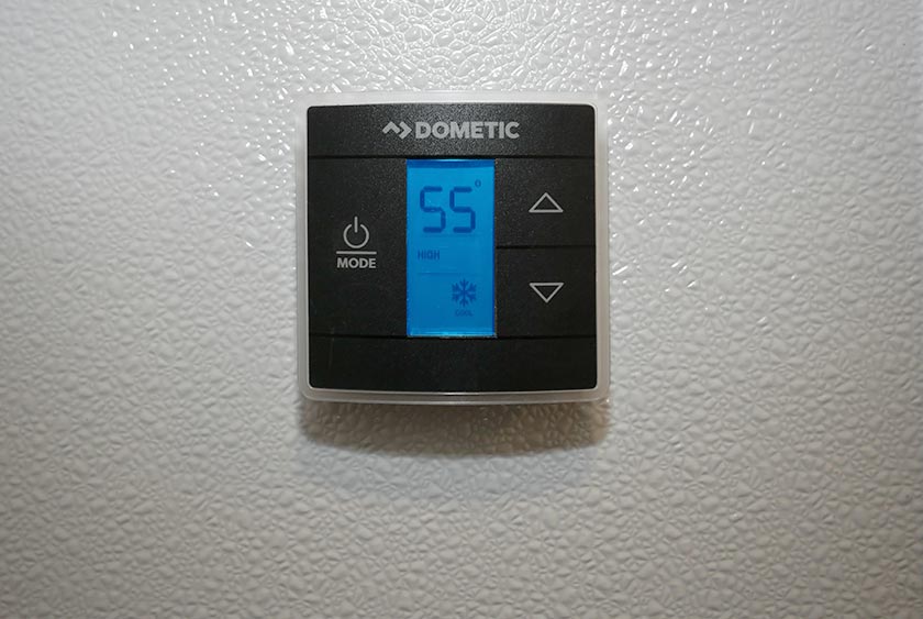 THERMOSTAT CONTROLLED AIR CONDITIONING THROUGHOUT