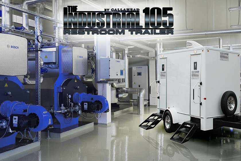 THE INDUSTRIAL 105 RESTROOM TRAILER BY CALLAHEAD