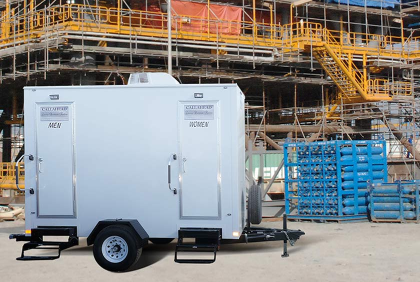 The Industrial 105 Restroom Trailer by CALLAHEAD 1.800.634.2085