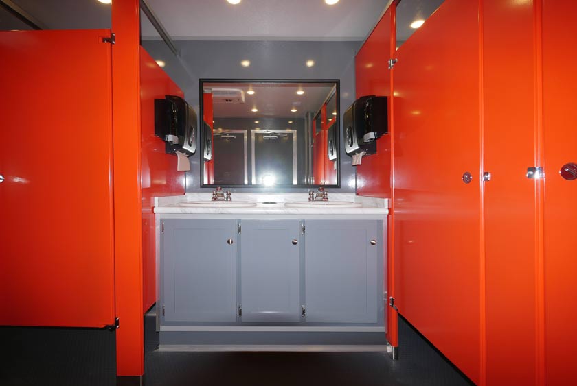 EACH SIDE HAS AMPLE ROOM FOR HEAVY USE