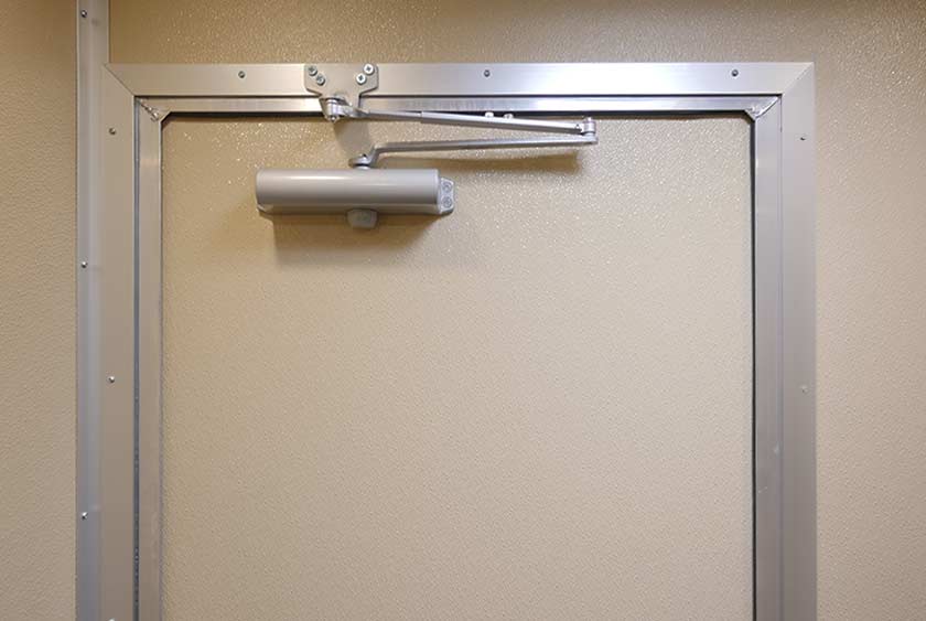 SELF CLOSING DOORS PROVIDE SAFETY AND P