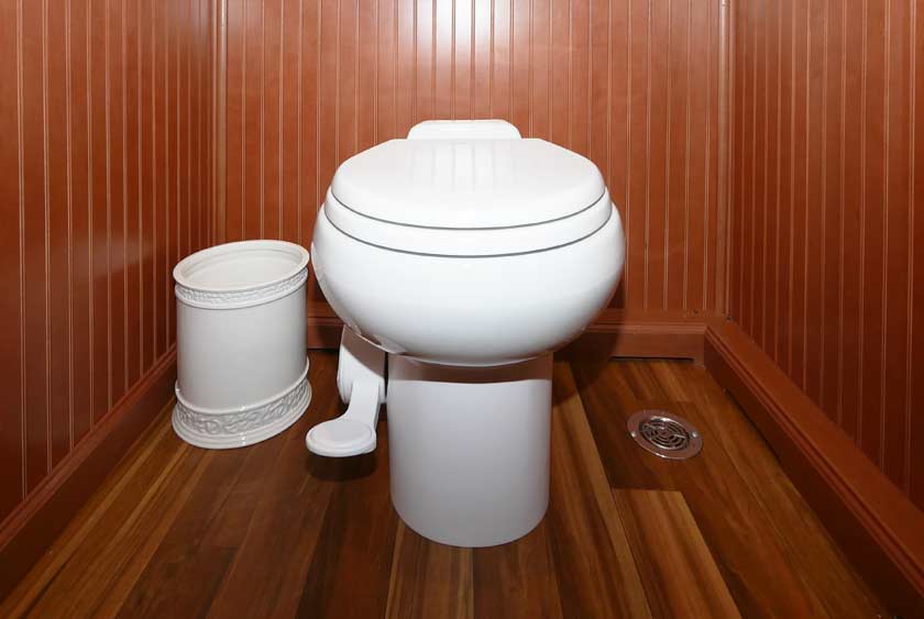 FULL SIZED PORCELAIN TOILETS