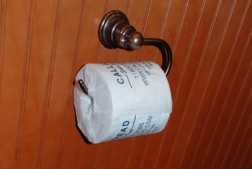 BRONZE TOILET PAPER HOLDERS