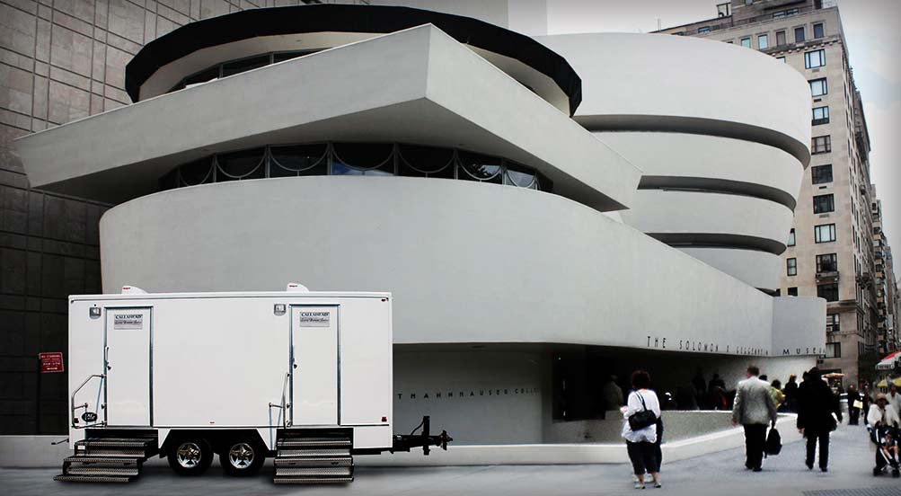 The Modern Luxury Restroom Trailer In New York City