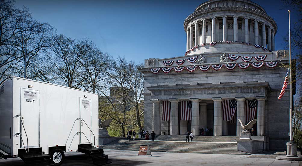 Luxury Restroom Trailers | Near Me | New York | The Mount Vernon Luxury Restroom Trailer By City Attraction