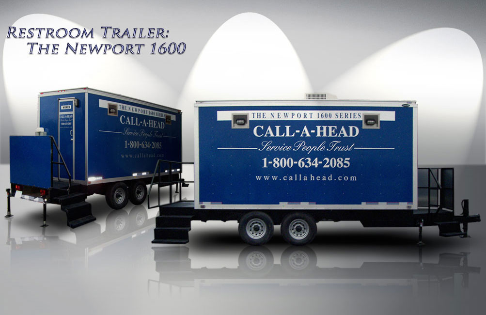 Wedding Restroom Trailers | The Newport 1600 Luxury Restroom Trailer