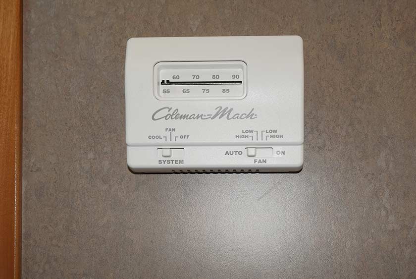 THERMOSTAT-CONTROLLED CENTRAL AIR CONDITIONING WITH HEAT, FOR YEAR-ROUND COMFO