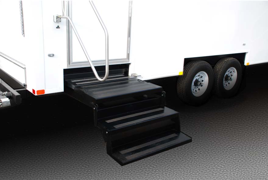 FLOATING STAIRCASE WITH STAINLESS STEEL HANDRAIL