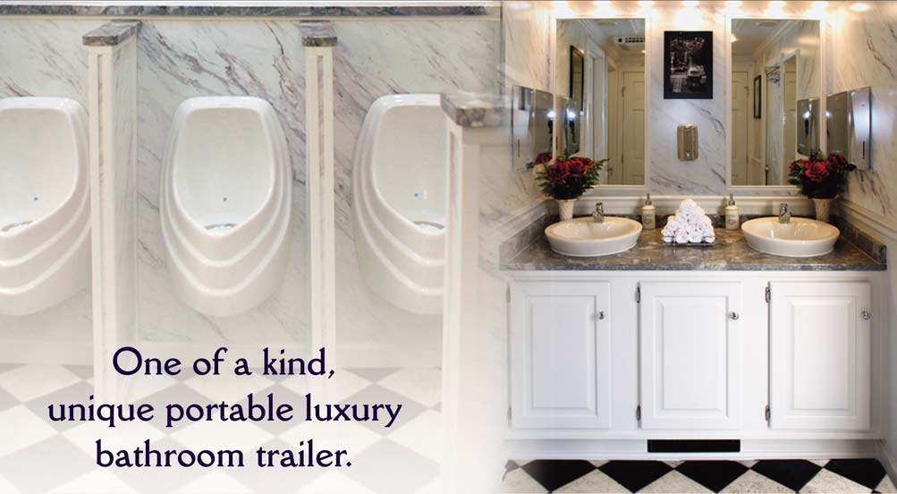 Luxury Mobile Restrooms