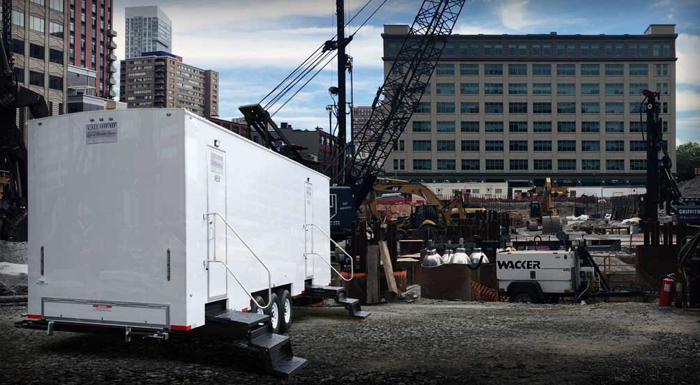 Bathroom Trailer New York | The Sand Hog Restroom Trailer