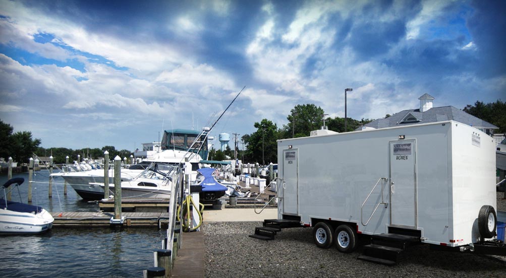 The Soapstone Restroom Trailer By The Docks