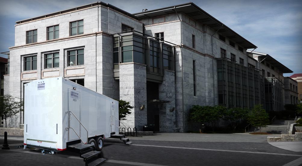 The Soapstone Restroom Trailer Near School