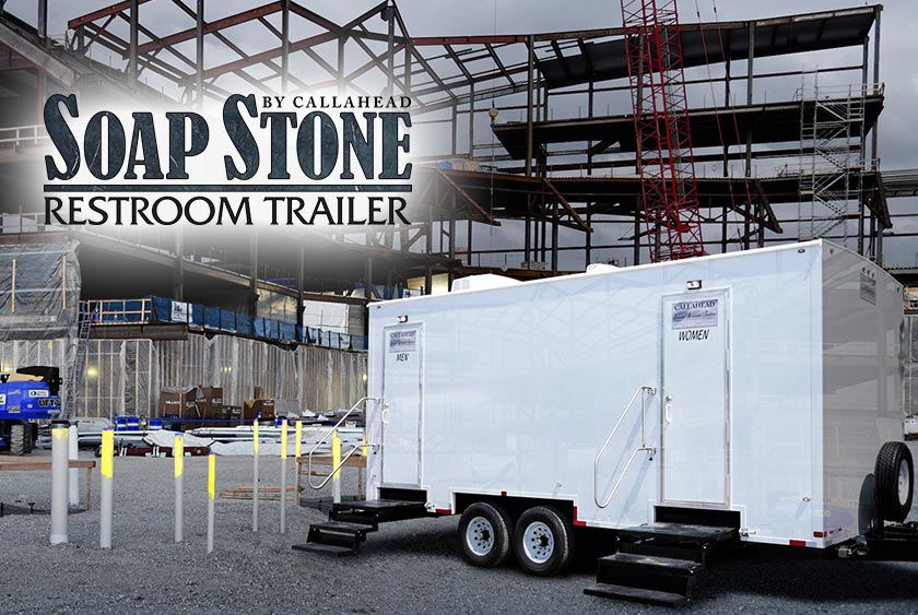 THE SOAPSTONE RESTROOM TRAILER BY CALLAHEAD