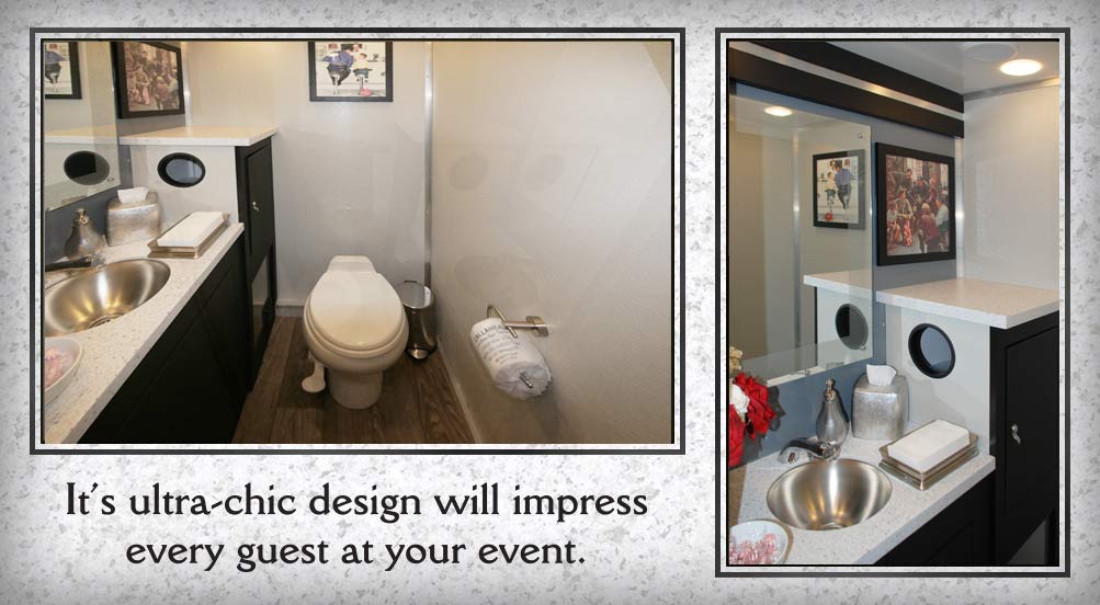 The SOHO Luxury Restroom Trailer Has An Ultra-Chic Design That Will Impress Every Guest