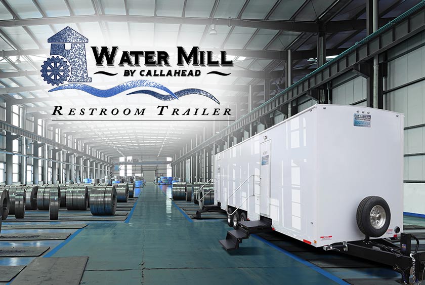 THE WATERMILL RESTROOM TRAILER BY CALLAHEAD