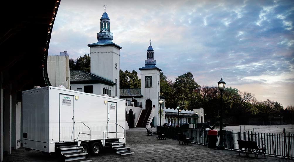 The Westchester Restroom Trailer On The Board Walk