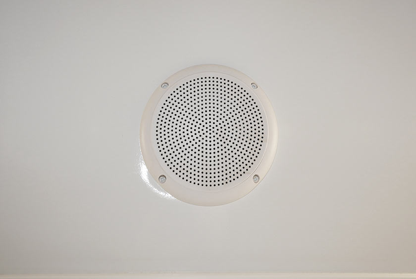 CEILING MOUNT SPEAKERS FOR THE CENTRAL MUSIC SYSTEM
