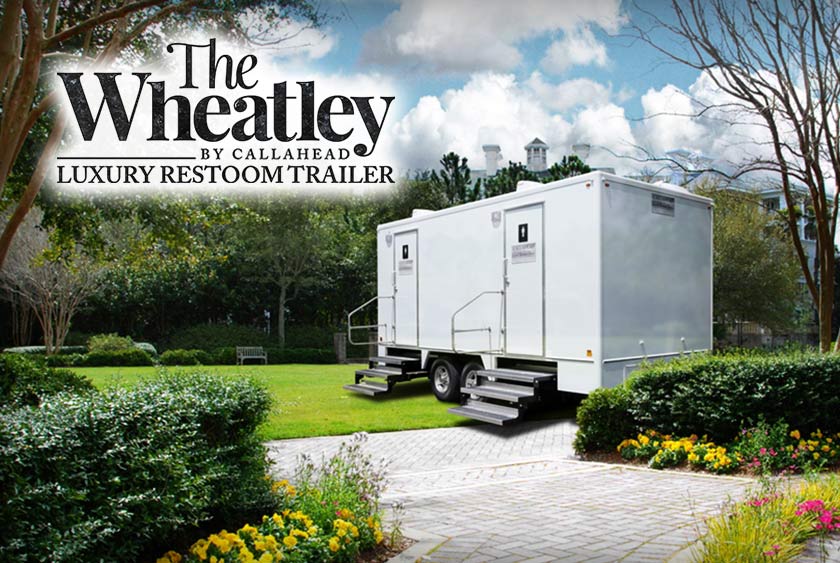 THE WHEATLEY LUXURY RESTROOM TRAILER BY CALLAHEAD