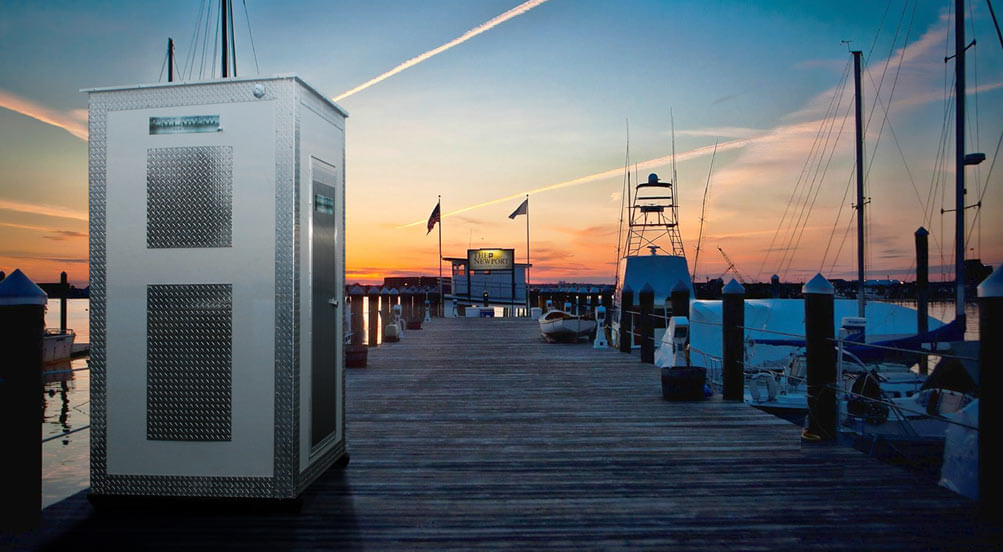 The HeadRest Restroom Toilet By The Docks