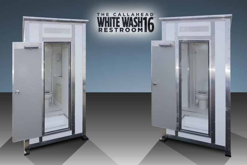 THE White Wash 16 Portable Restroom