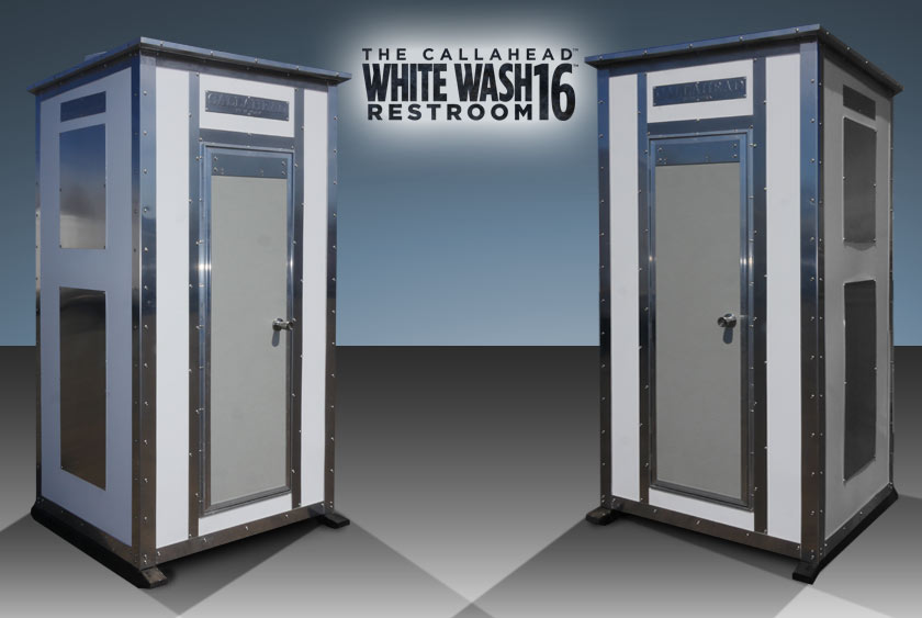 THE White Wash 16 Portable Restroom