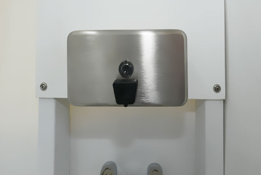 HEAVY DUTY SOAP DISPENSER