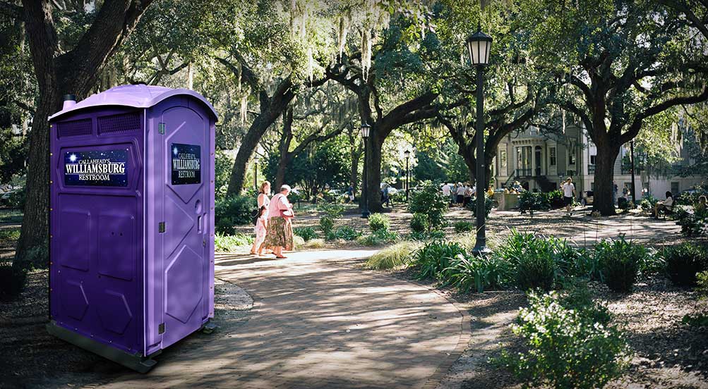 The Williamsburg Portable Toilet Near Special Event