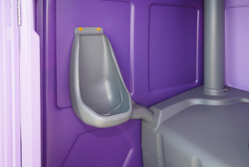 SEPARATE URINAL TO KEEP TOILET AREA CLEAN